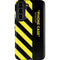 Black and Yellow Stripes Galaxy S22 Pro Case