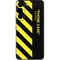Black and Yellow Stripes Galaxy S22 Skin