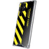 Black and Yellow Stripes Galaxy S22 Ultra Clear Case