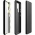 Black and Yellow Stripes Galaxy S22 Ultra Pro Case