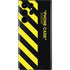 Black and Yellow Stripes Galaxy S22 Ultra Skin