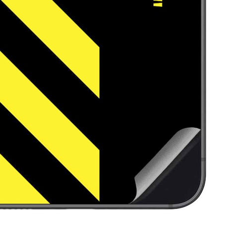 Black and Yellow Stripes Galaxy S23 FE Skin