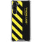 Black and Yellow Stripes Galaxy S23 Plus Clear Case