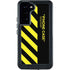 Black and Yellow Stripes Galaxy S23 Plus Waterproof Case