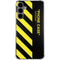 Black and Yellow Stripes Galaxy S24 Plus Clear Case