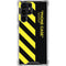 Black and Yellow Stripes Galaxy S24 Ultra Clear Case