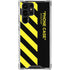 Black and Yellow Stripes Galaxy S24 Ultra Clear Case