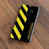 Black and Yellow Stripes Galaxy S9 Plus Skin