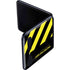 Black and Yellow Stripes Galaxy Z Flip Skin