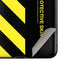 Black and Yellow Stripes Galaxy Z Flip Skin