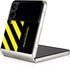Black and Yellow Stripes Galaxy Z Flip3 5G Skin