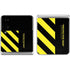 Black and Yellow Stripes Galaxy Z Flip4 5G Skin