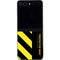 Black and Yellow Stripes Galaxy Z Flip5 5G Skin