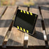 Black and Yellow Stripes Google Home Hub Skin