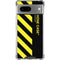 Black and Yellow Stripes Google Pixel 8 Clear Case