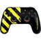 Black and Yellow Stripes Google Stadia Controller Skin