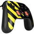 Black and Yellow Stripes Google Stadia Controller Skin