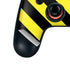 Black and Yellow Stripes Google Stadia Controller Skin