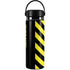 Black and Yellow Stripes Hydro Flask 20oz Wide Mouth Skin
