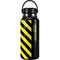 Black and Yellow Stripes Hydro Flask 32oz Wide Mouth Skin