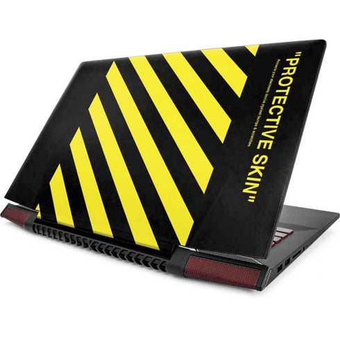 Black and Yellow Stripes Lenovo IdeaPad Skin