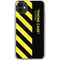 Black and Yellow Stripes iPhone 11 Clear Case