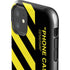 Black and Yellow Stripes iPhone 11 Impact Case