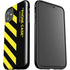 Black and Yellow Stripes iPhone 11 Impact Case