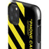 Black and Yellow Stripes iPhone 11 Pro Max Impact Case