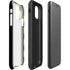 Black and Yellow Stripes iPhone 11 Pro Max Impact Case