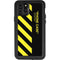 Black and Yellow Stripes iPhone 11 Pro Waterproof Case