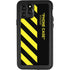 Black and Yellow Stripes iPhone 11 Pro Waterproof Case
