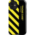 Black and Yellow Stripes iPhone 12 Mini Impact Case