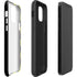 Black and Yellow Stripes iPhone 12 Mini Impact Case