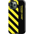 Black and Yellow Stripes iPhone 12 Pro Max Impact Case