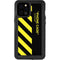 Black and Yellow Stripes iPhone 12 Pro Max Waterproof Case