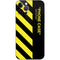 Black and Yellow Stripes iPhone 12 Pro Skin