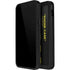 Black and Yellow Stripes iPhone 12 Pro Waterproof Case