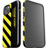 Black and Yellow Stripes iPhone 13 Impact Case