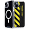 Black and Yellow Stripes iPhone 13 MagSafe Case
