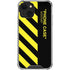 Black and Yellow Stripes iPhone 13 Mini Clear Case