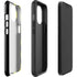 Black and Yellow Stripes iPhone 14 Plus Impact Case