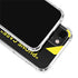 Black and Yellow Stripes iPhone 14 Plus Clear Case