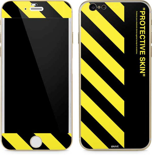Black and Yellow Stripes iPhone 6/6s Skin