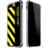 Black and Yellow Stripes iPhone 7/8 Plus Clear Case