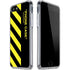 Black and Yellow Stripes iPhone SE (2nd & 3rd Gen) Clear Case
