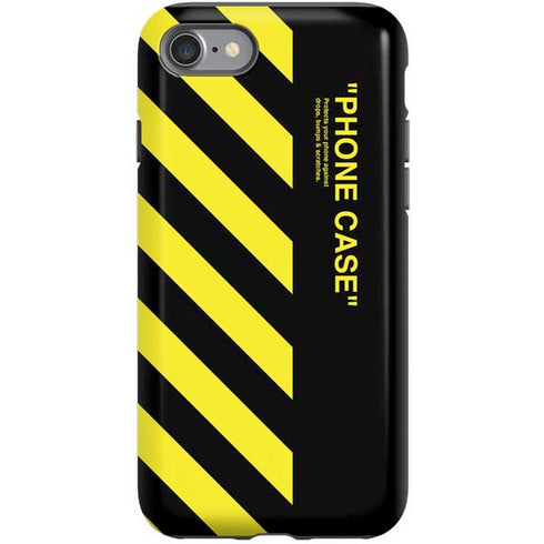 Black and Yellow Stripes iPhone SE (2nd & 3rd Gen) Pro Case