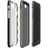 Black and Yellow Stripes iPhone SE (2nd & 3rd Gen) Pro Case