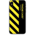 Black and Yellow Stripes iPhone X Skin