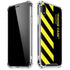 Black and Yellow Stripes iPhone XR Clear Case